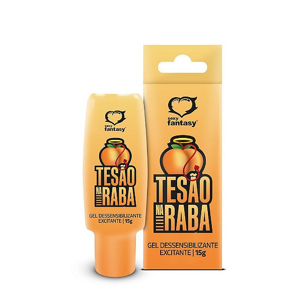 Tesão na raba Gel Dessensibilizante e Excitante 15G