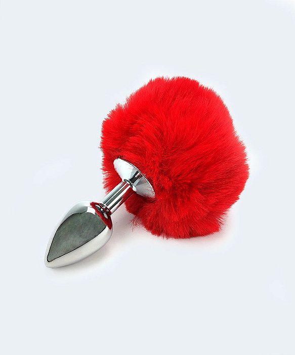 Plug Anal Pompom 7x2,8 cm Tam. P