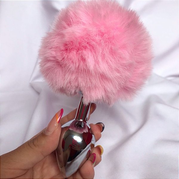 Plug Anal Pompom 7x2,8 cm Tam. P