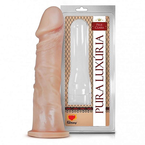 Prótese Sem Vibro 18,5x4,2cm Sexy Fantasy