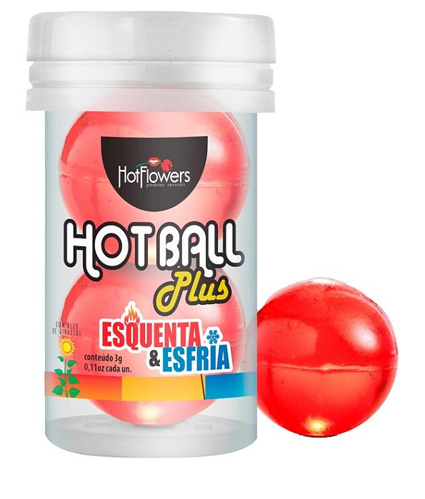 Bolinha Hot Ball Plus Esquenta e Esfria Hot Flowers