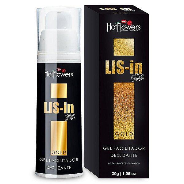 Anestésico Dessensibilizante Anal Lis In 30g Hot Flowers 5x mais potente