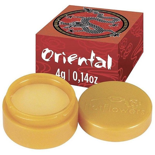 Pomada Excitante Unissex Oriental 4g Hot Flowers