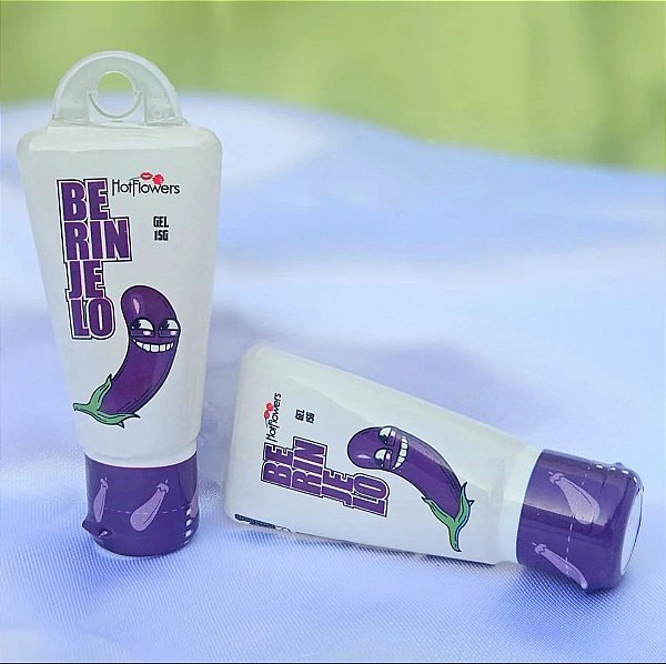 Berinjelo Excitante Masculino 15g Linha Brasileirinhos Hot Flowers