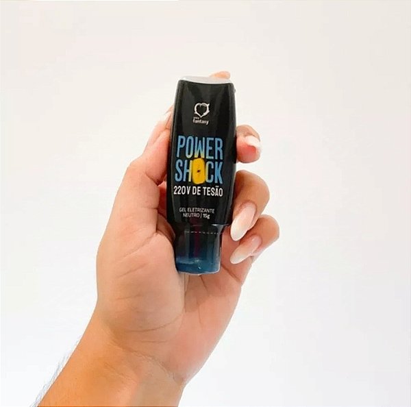 Power Shock 220 V de Tesão Gel Eletrizante Neutro 15G Sexy Fantasy Unisex