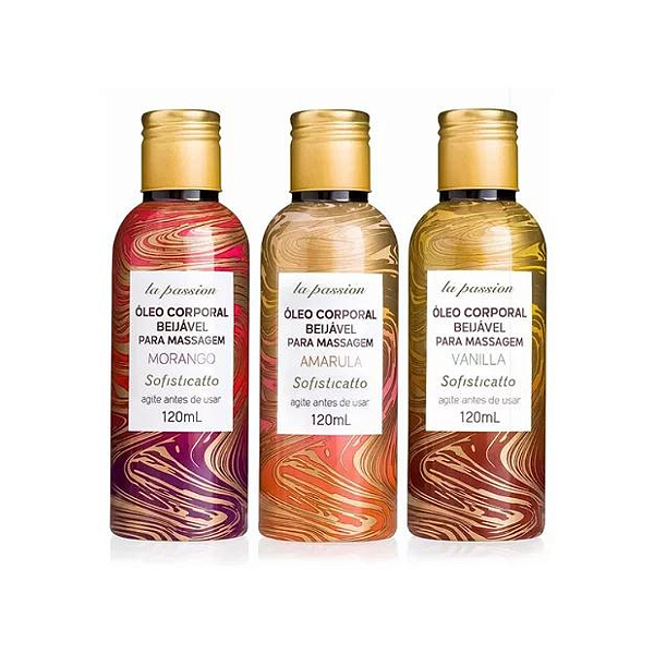 Óleo Corporal Comestível 120ml La Passion