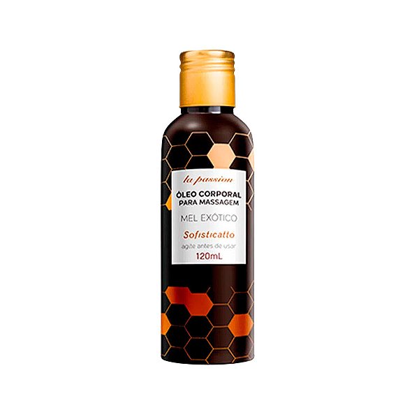 Óleo Corporal La Passion Mel Exótico 120ml Sofisticatto