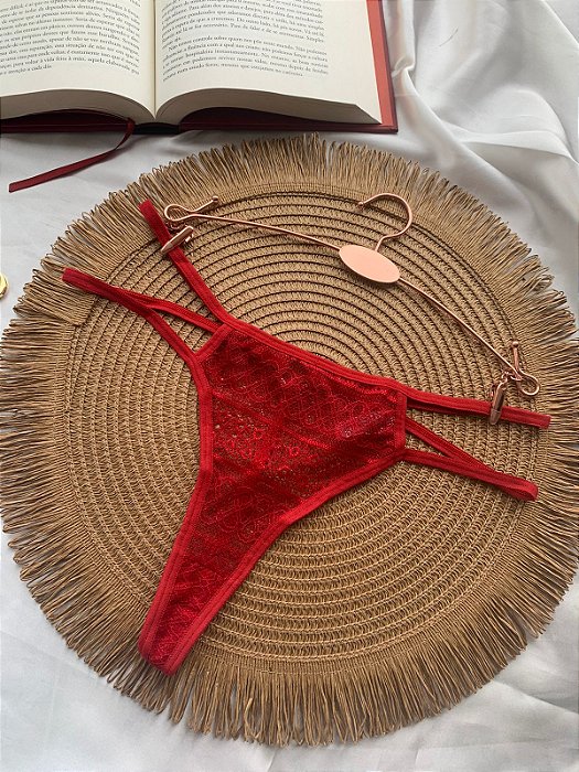 Calcinha Fio Argolinha Tam. Único 36/42