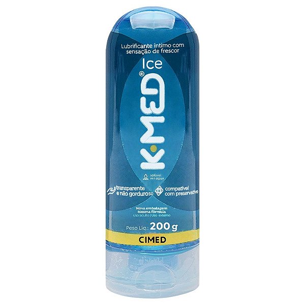 K-Med Ice Lubrificante Íntimo 200G Cimed