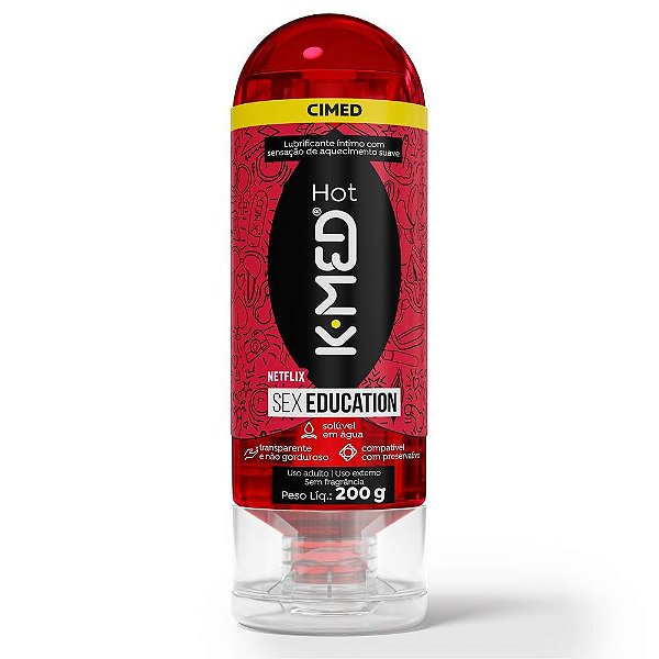 K-Med Hot Lubrificante Íntimo 200G Cimed