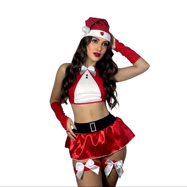Fantasia Sexy Mamãe Noel Luxuosa