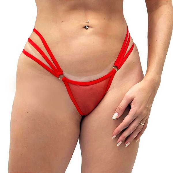Calcinha Predadora em Tule Hot Love