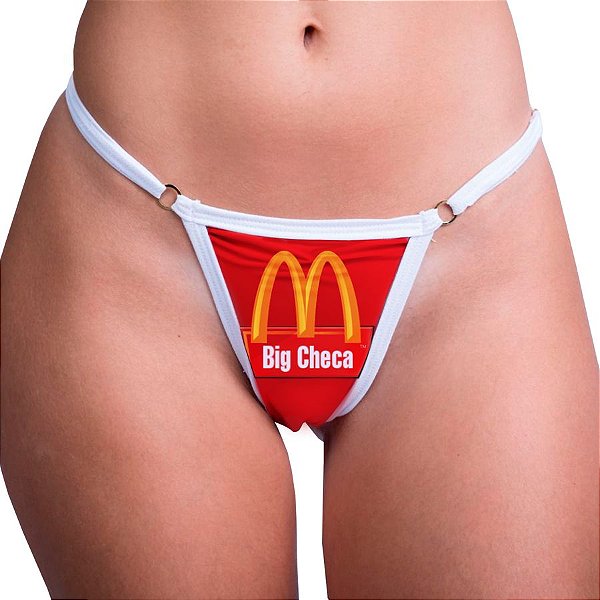 Calcinha Big Checa Pimenta Sexy