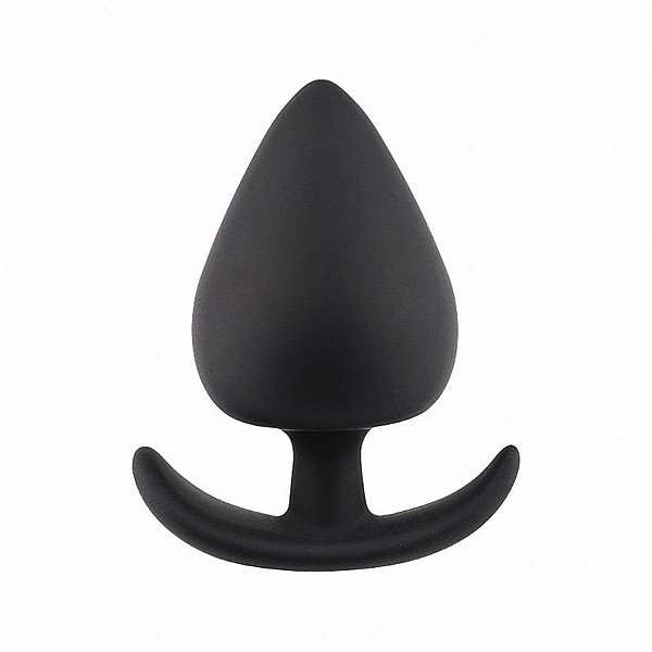Plug Anal Silicone - Tamanho M - 6.7x3.5cm