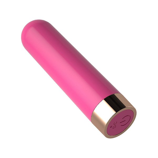 Vibrador Mily Cápsula Vibratória com 10 Modos de Vibração 8x2cm