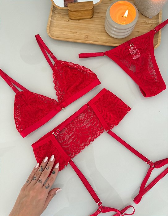 Conjunto de Renda Fabulosa