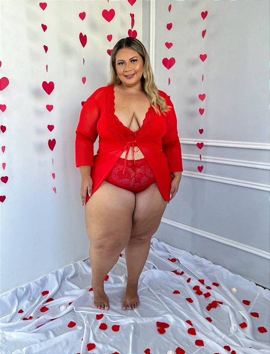 Robe Tule Plus Size 46 ao 52