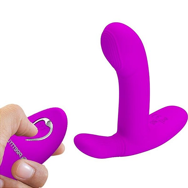 Vibrador de Ponto G e Clitóris Com controle - Geri Pretty Love