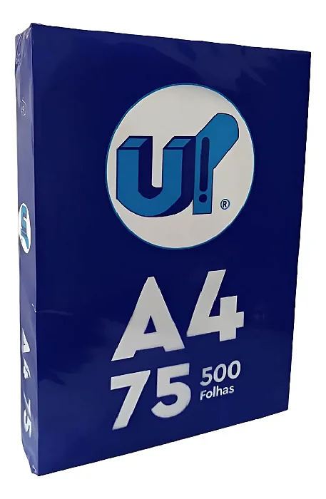 Papel Sulfite A4 Resma 75g C/ 500 Fls - UP
