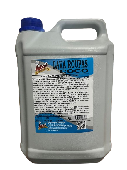 LAVA ROUPAS 5 LITROS IDEL