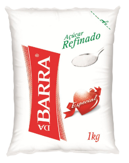 Açúcar da Barra Refinado 1 Kg
