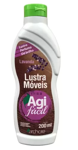 LUSTRA MÓVEIS AGI FACIL 200 ML
