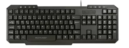 TECLADO USB MULTIMIDIA TC206 MULTILASER