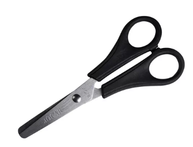 TESOURA ESCOLAR BLACK 13CM JOCAR