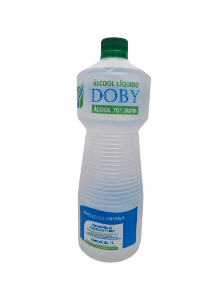 Alcool Liquido 70° Doby 1 L