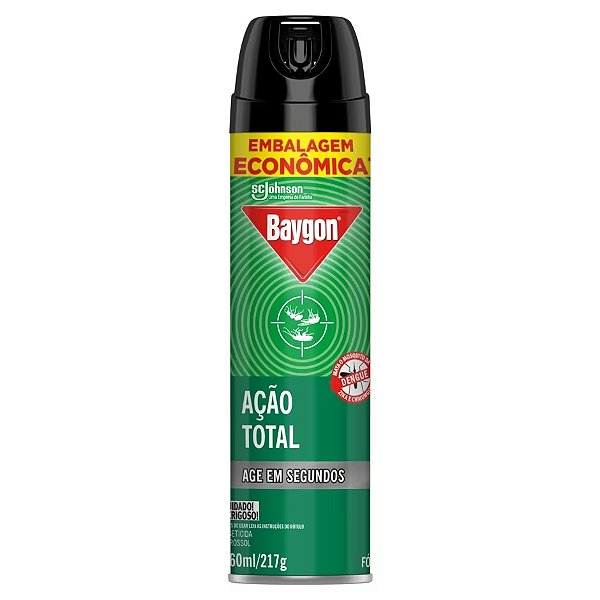 Insetecida Aerosol Ação Total 360 ML - Baygon