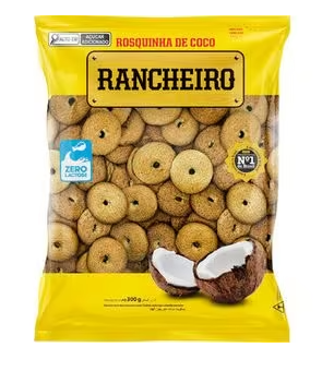 Biscoito Rosquinha Rancheiro Coco 300g