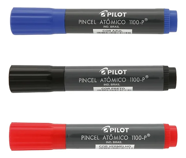 Marcador Permanente Atômico 1100 Unid. Pilot