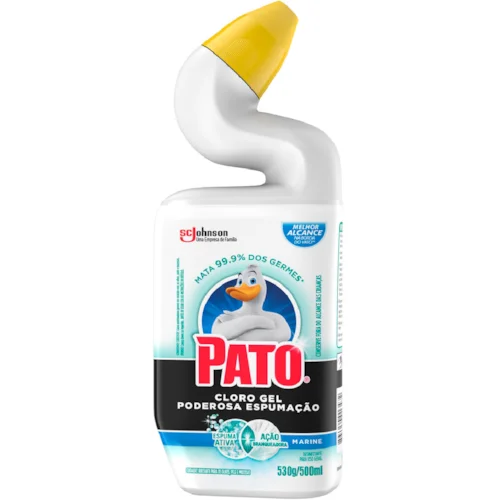 Limpador Sanitário Cloro Gel Poderosa Espumação Marine 500ml - Pato