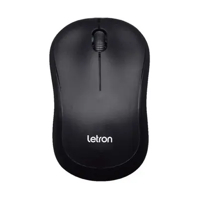 Mouse S/Fio Black Square - Letron