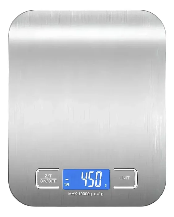Balança Digital Cozinha 10kg Inox.