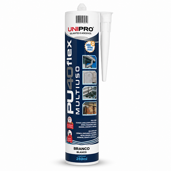 ADESIVO PU BRANCO 360G - UNIPRO