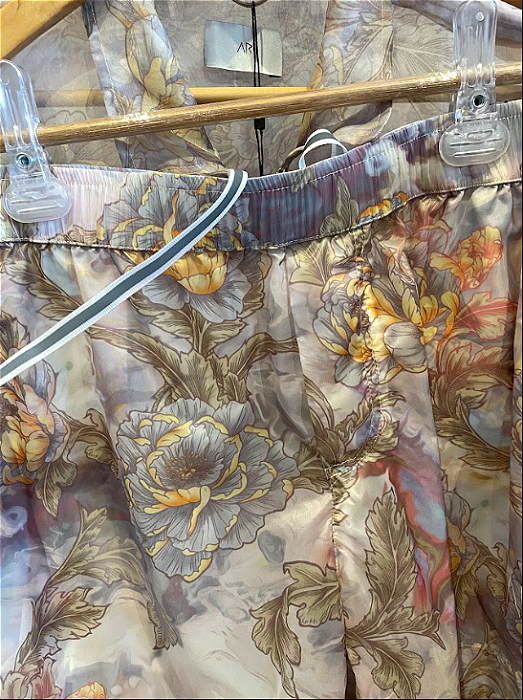 Shorts Poliamida Flower Marbling