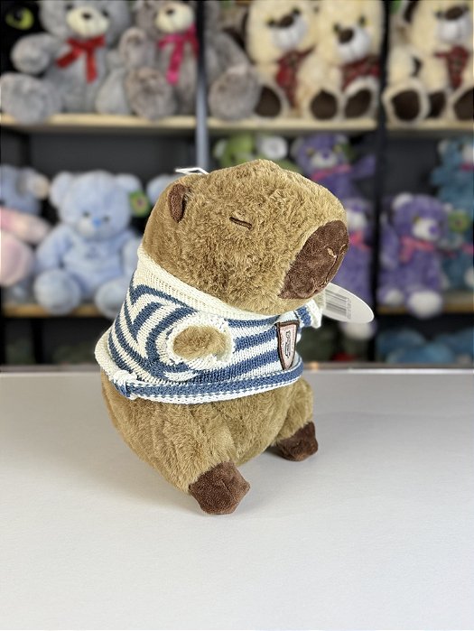 Capivara com roupa 22cm