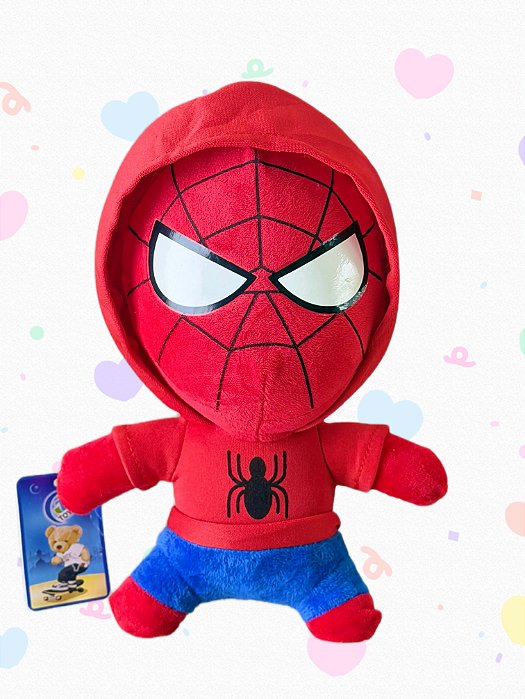 Homem aranha pelúcia 23cm