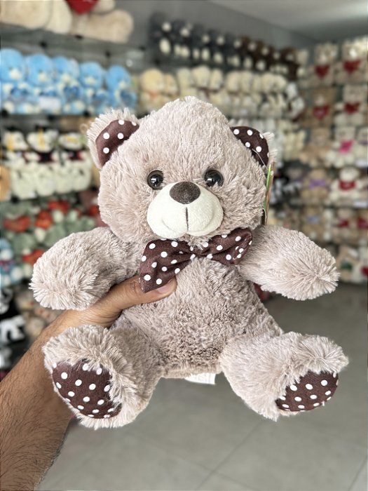 PELUCIA URSO ref. FE6805 marrom -21cm und.