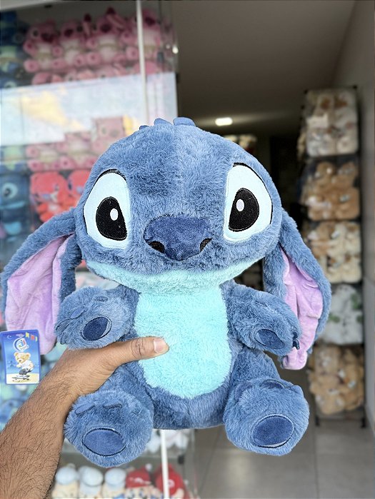 Pelúcia Stitch sentado 33cm