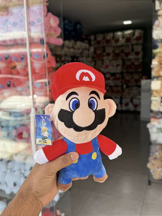 Mário pelúcia 23cm