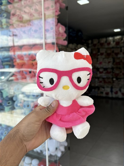 Hello kitty pelúcia 21cm