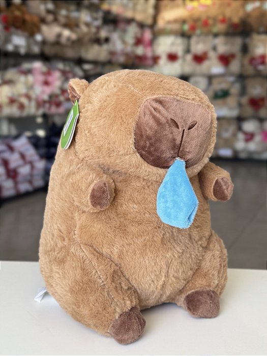 Capivara com balão-30cm
