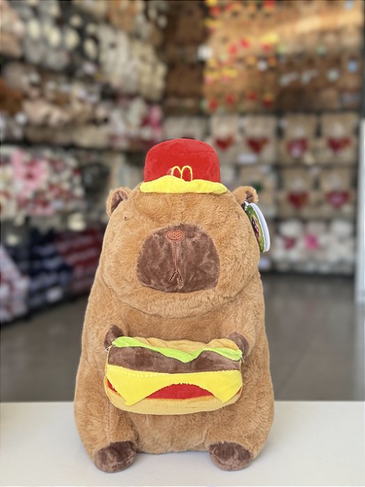 Capivara sanduíche McDonald’s -30cm