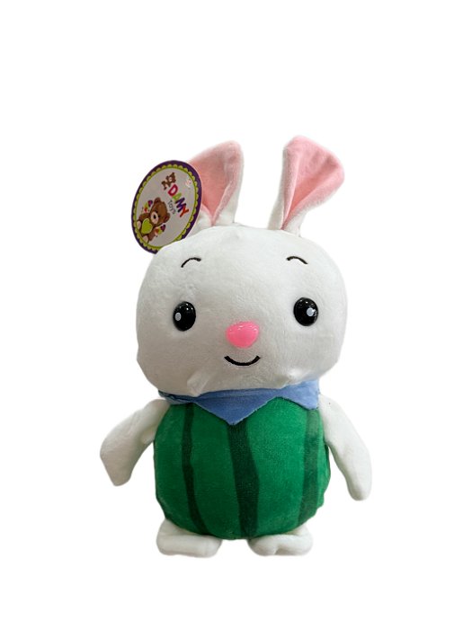 Coelho pelúcia melancia 22cm