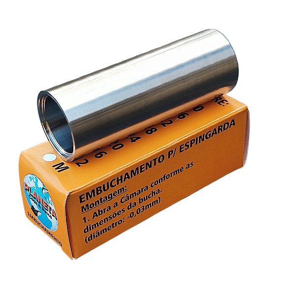 Bucha P/ Embuchamento Calibre 16 Em Inox