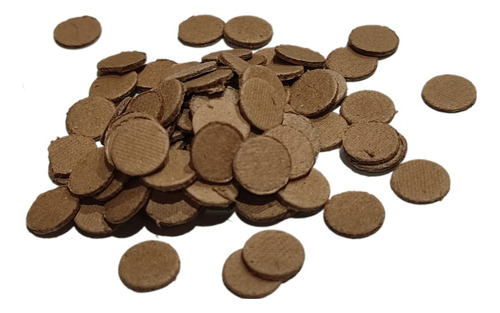 Bucha De Papelão Cal.36 Para Recarga De Cartucho De Metal