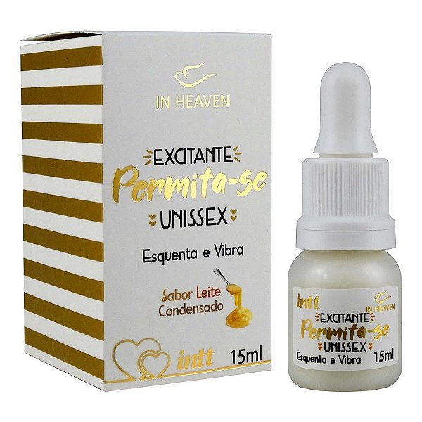 PERMITA-SE GEL EXCITANTE SABOR LEITE CONDENSADO - INTT