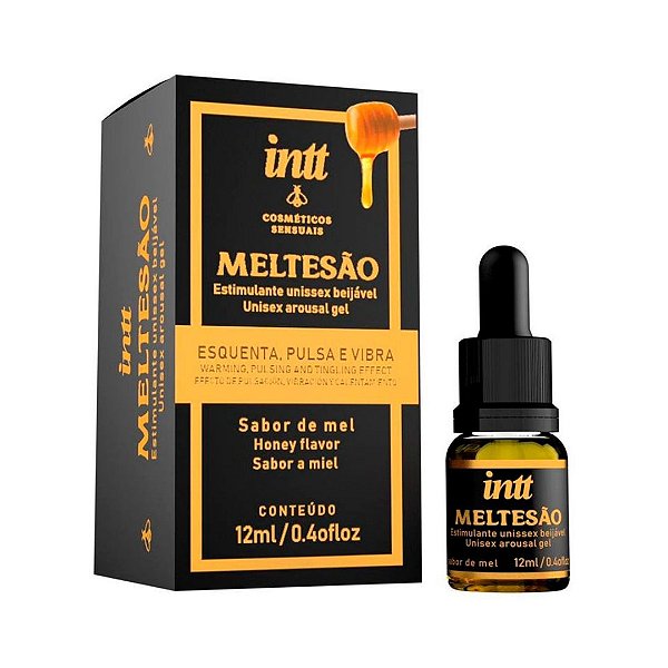 MELTESÃO GEL ESTIMULANTE UNISSEX BEIJÁVEL SABOR MEL - INTT